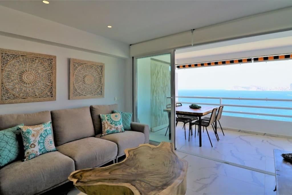 Luxurious 2-Bedroom Apt With Stunning Views, 1St Line On Levante Beach, Benidorm Dış mekan fotoğraf